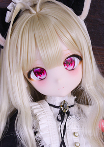 【ちるる】DDH-27 カスタムヘッド　セミホワイト肌＋ディーラー様製アイ付　MDD　ドルフィードリーム