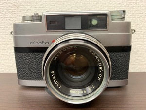 ★希少品　昭和レトロ★　ミノルタ MINOLTA V2　ケース付　 動作未確認