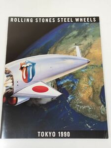 370-A29/ローリングストーンズ/ROLLING STONES STEEL WHEELS TOKYO 1990/ツアーパンフ