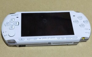 ■PSP-3000 本体 メモリ バッテリー付き セット SONY ソニー プレイステーションポータブル ※裏フタ代替品 動作確認済 