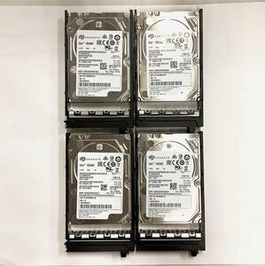 S6071962 SEAGATE 1.2TB SAS 10K 2.5インチ HDD 4点【中古動作品】85