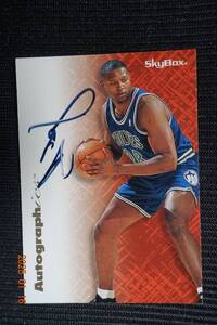 Andrew Lang 1996-97 Fleer SkyBox Premium Autographics