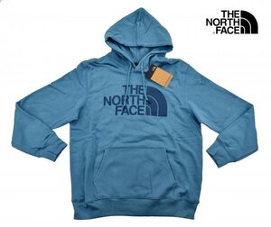 送料無料1★The North Face★ノースフェイス Half Dome プルオーバーフーディ size:L ストームブルー