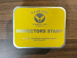 世田谷ベース U.S.AIR FORCE インスペクターズ スタンプ INSPECTORS STAMP 所ジョージ 未使用品