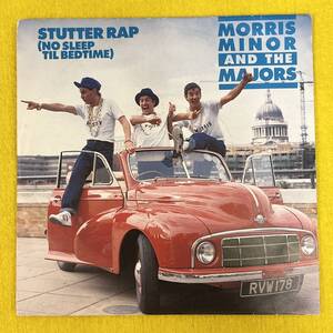 【Morris Minor and the Majors】 Stutter Rap （No Sleep Til Bedtime）★7インチ ep シングル レコード 45s★UK盤　ラップ