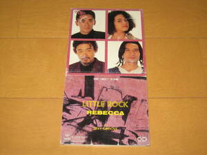 LITTLE ROCK / SEXY GROOVE 8cmシングルCD REBECCA リトル・ロック レベッカ CSDL-3026 NOKKO 土橋安騎夫