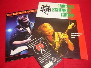 【稀少】マイケル・シェンカー・グループ パンフ2種セット 1983年 1984年 半券付き 日本公演 MICHAEL SCHENKER MSG