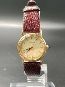 ORIENT オリエント　MON BIJOU モンビジュ　稼働品　750 18K RP0V-N0 B2 腕時計