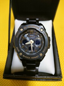 G-SHOCK　GST-W300BD-1AJF　ジーショック　美品 CASIO タフソーラー アナデジ