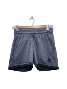 MAMMUT◆crashiano shorts/ショートパンツ/XS/コットン/グレー/プリント/ショーツ/ブラック