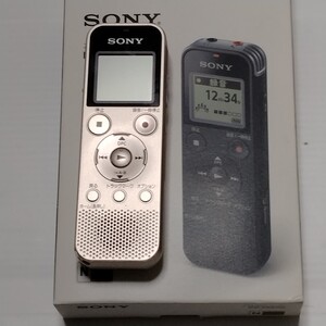 ★ソニー(SONY) ステレオICレコーダー/ボイス USB 4GBリニアPCM録音対応 【ゴールド】 ICD-PX470F 【ほぼ未使用】(定価13,000)