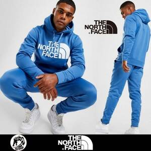 ☆匿名発送☆新品タグ付き Lサイズ ブルー 海外限定 ノースフェイス サージェント トラックスーツ The North Face Tracksuit セットアップ