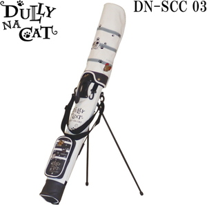 1円★DULLY NA CAT ダリーナキャット DN-SCC 03 スタンド クラブケース (ホワイト)★フード&背面フック付/セルフスタンド★