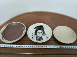 コレクション　昭和　レトロ　アンティーク　料理皿　絵皿　小皿　3枚　まとめて