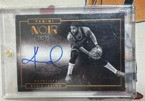 NBA カード auto KYRIE IRVING NOIR basketball カイリー アービング 直筆サイン　直書き キャブス　CAVALIERS PANINI SIGNATURES 25枚限定