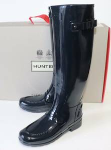 定価22000 新品 本物 HUNTER 靴 ブーツ リファインド ペニー ローファー トール WFT1006RGL ハンター JP22 UK3 US5 EU36 6005