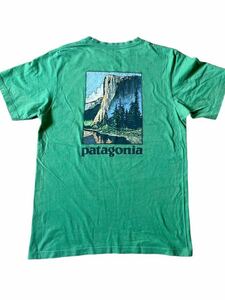 ★★★patagonia パタゴニア ヨセミテ エルキャピタン Tシャツ S 緑★★★