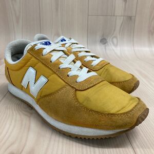 GFK9 NEW BALANCE 220 ニューバランス220 ランニングシューズ カジュアルシューズ ウォーキングシューズ イエロー メンズ 24cm