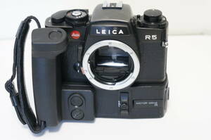 ライカ(Leica)R5モータードライブ付き　作動良好