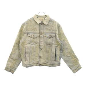 1017 ALYX 9SM アリクス DESTROYED DENIM JACKET デストロイド ダメージ デニムジャケット インディゴ AAMOU0372FA01