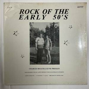 レア エルビスプレスリー レコード LP ELVIS PRESLEY ＆ CHARLIE ROACH Rock of The Early 50’s A SHOWAY PRODUCTION TAP RECORDS T-LP101