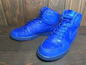 ★ナイキ NIKE ビッグナイキ BIG NIKE 青×青 26.5cm 2015年製 美品 Used 検 VNTG DUNK ジョーダン AJ1 ターミネーター