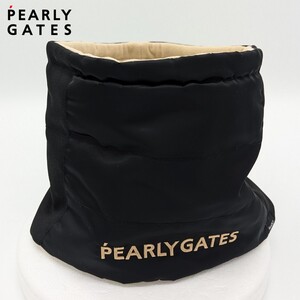 ★新品正規品 PEARLYGATES/パーリーゲイツPGロゴ無地ネックウォーマー (UNISEX) 中フリース