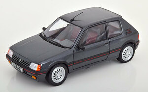 norev 1/18 Peugeot 205 GTI 1.6 1988 anthracit　プジョー　ノレブ