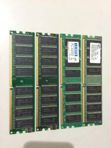 中古品 DDR PC-400 2GB(512M*4) 現状品②