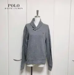 RALPH LAUREN ラルフローレン　ショールカラー　ニット　スウェット　S