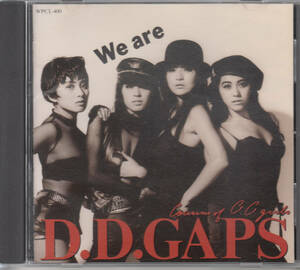 【送料無料】D.D.GAPS：We are D.D.GAPS ◆ケース交換済み s2096