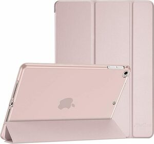 ProCase iPad 9.7 ケース、iPad 6世代 2018/ 5世代 2017, iPad Air 2 1 保護カバー, ３つ折り スマートケース TPUバックカバー 