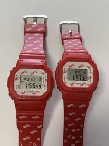 カシオ CASIO G-SHOCK BABY-G 2つで設定- G B 