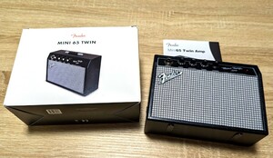 Fender フェンダー ミニアンプ * MINI 65 TWIN * 新品同様 説明書付き ギターアンプ