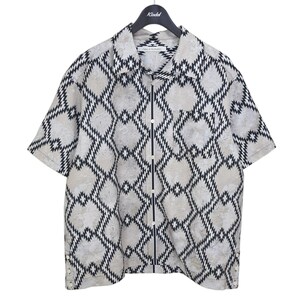 チルドレンオブザディスコーダンス Children of the discordance PERSONAL DATA PRINT SHIRT SS オープンカラーシャツ 22SS 8066000211220