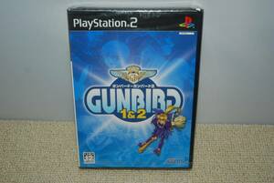 【新品】プレイステーション2 ソフト「ガンバード1&2」 検索：PS2 PlayStation2 GUNBIRD 1&2 SLPM62469 未開封