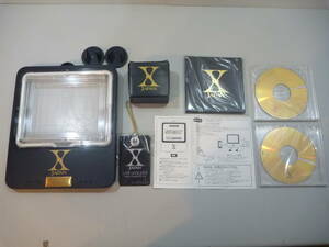 外箱なし☆ジャンク品【XJAPAN オリジナル 特製 NEOMAX】【CD２枚 豪華特製ブックレット1冊☆未開封☆】ネオン管点灯確認済み♪