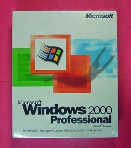 【815】Microsoft Windows2000 Professional Retail English New 北米 英語版 新品 未開封 マイクロソフト ウィンドウズ リテール 通常版