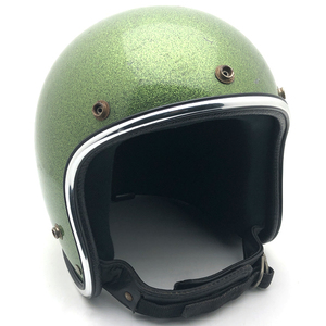 送料無料 ARTHUR FULMER AF20 GREEN METALFLAKE 56cm/緑アーサーフルマービンテージヘルメットwストラップグランメゾン東京キムタク60s70s