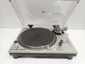 Technics テクニクス レコードプレーヤー ダイレクトドライブターンテーブル SL-1200MK2-A SHURE M44-7 カートリッジ付き ① ∩ 6E63F-1