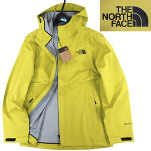 新品◆THE NORTH FACE◆防水 透湿 防風 GORE-TEX BASIC JACKET 20 ベーシック ジャケット L イエロー◆ノースフェイス NI2GN20I◆J3009