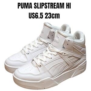 PUMA プーマ スリップストリーム ハイ 23cm ホワイト ハイカットスニーカー　レディーススニーカー　PUMAスニーカー　PUMA厚底