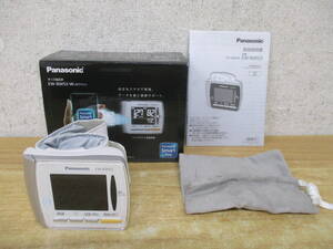 c10-1（Panasonic EW-BW53-W 手くび血圧計 ホワイト）説明書付き パナソニック 動作未確認 現状品