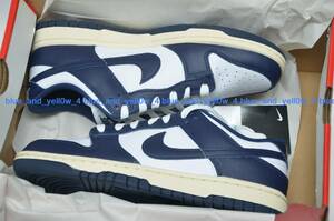 ■新品 国内正規品 25.5cm Nike WMNS Dunk Low Vintage Navy DD1503-115 US8.5 qs