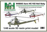 新品プラモデル 1/48 アエロ HC-102 ヘリベイビー [MHZM48003]