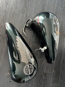 HARLEY DAVIDSON 純正塗料タンク 82年 FLH ELECTRA GLIDE DARK GREEN