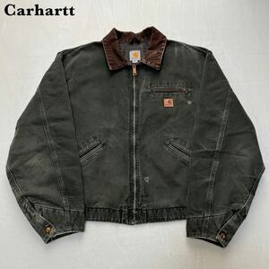 【大きいサイズ】希少 Carhartt デトロイトジャケット J97 MOS