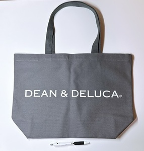 ◆DEAN&DELUCA/トートバッグ/グレー/未使用美品