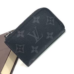 ★未使用級／箱付★LOUIS VUITTON ルイヴィトン ポルトモネ・ジュール モノグラム・エクリプス ICチップ カード・小銭入れ M63536