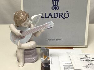 ☆【貴重/長期保管品】LLADRO　リヤドロ　ALLEGRO（アレグロ）　天使のメロディ 06629　箱付き